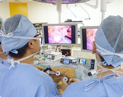 3Dシステムを用いた完全胸腔鏡下食道切除手術